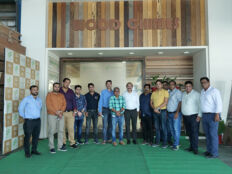 FACTORY VISIT BY LEADING ARCHITECTS